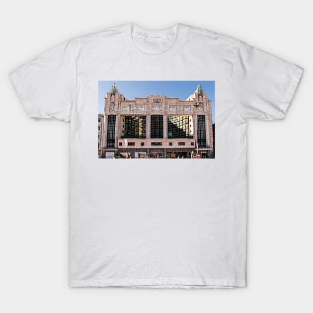 Buildings Of Lisbon - 14 - Eden Teatro © T-Shirt by PrinceJohn